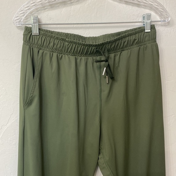 Zyia green nylon athletic pants size small. - Picture 2 of 10